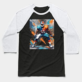 Huddle American Football Baseball T-Shirt